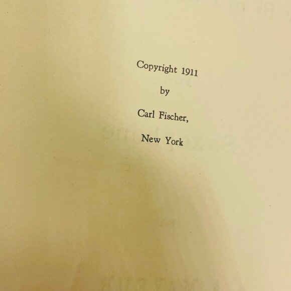 Fifty Exercises For Saxophone From Low Bb To F Above The Staff By A. Mayeur Vint - Picture 4 of 6